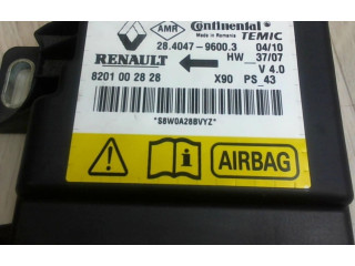 Блок подушек безопасности 8201163278, 8201163278 Dacia Sandero