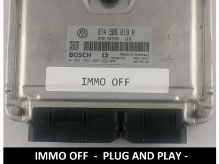 Блок управления двигателя 074906018H, 0281010407   Volkswagen Transporter - Caravelle T4