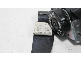 Задний ремень безопасности