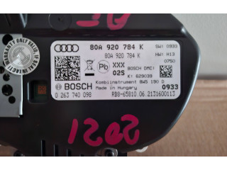 Панель приборов 80A920784K, 0263740098 Audi Q5 SQ5