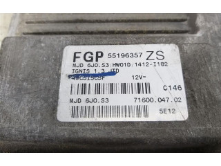 Блок управления двигателя 55196357 Suzuki Ignis