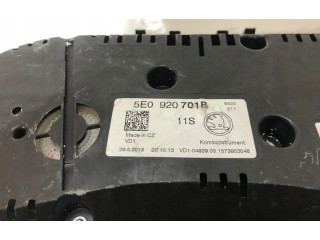 Панель приборов 5E0920701B   Skoda Octavia Mk1 (1U)       