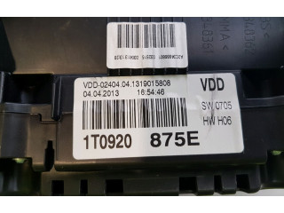 Панель приборов 1T0920875E, J0-2927N Volkswagen Touran II