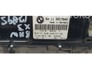 Блок управления климат-контролем 3417544   BMW X3 E83