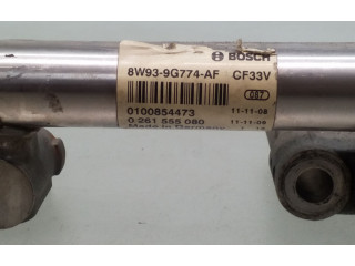 Топливная рампа 8W939G774AF, 0261555080   Jaguar XJ X351   для двигателя AJ812809 (9W836006SC)     C2D497