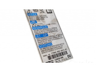 Блок подушек безопасности 77960SEDG812M1 Honda Accord