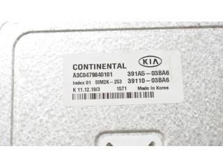 Блок управления двигателя 391A503BA6   KIA Ceed