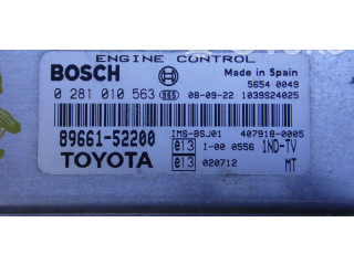 Řídící jednotka 0281010563 Toyota Yaris 1999