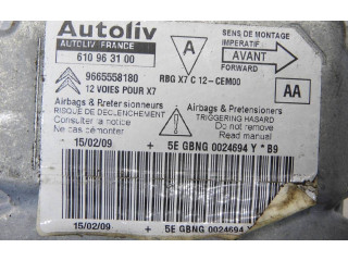 Блок подушек безопасности 9665558180, 610963100 Citroen C5