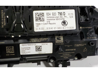 Панель приборов 654920790D, 654920790D   Skoda Kamiq       