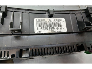 Панель приборов    Volkswagen Bora       