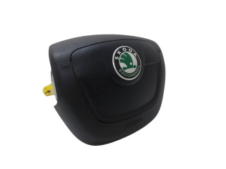 Подушка безопасности водителя 5L0880201D, 61872053A Skoda Yeti (5L)