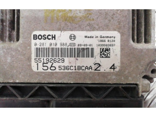 Блок управления двигателем Блок управления 55192629 Alfa Romeo 166