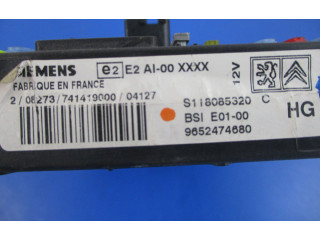 Pojistková skříňka 9652474680, 9652474680 Citroen Berlingo 2005