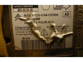 Блок подушек безопасности 603602500, 9653190880 Citroen Berlingo