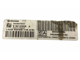 Блок управления двигателя S180123008A, 9666681180   Citroen C4 II