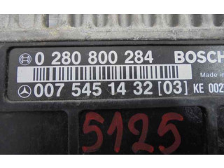 Řídící jednotka 0075451432, 0280800284 Mercedes-Benz E W124 1992