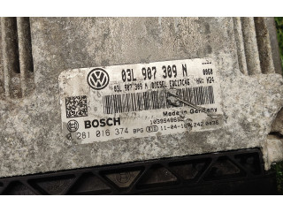Блок управления двигателем Блок управления 03L907309N, 03L907309N   Volkswagen PASSAT B7