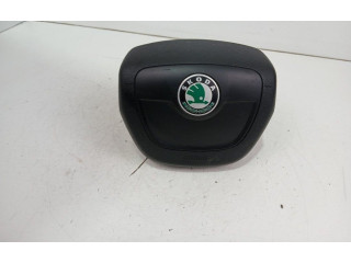 Подушка безопасности водителя 5J0880201L Skoda Fabia Mk2 (5J)
