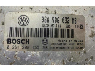 Блок управления двигателя 06A906032MS, 0261208155   Volkswagen New Beetle