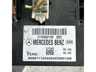 Блок комфорта 2115452132 Mercedes-Benz E W211