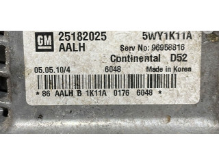 Блок управления двигателя 25182025, 25182025   Chevrolet Spark