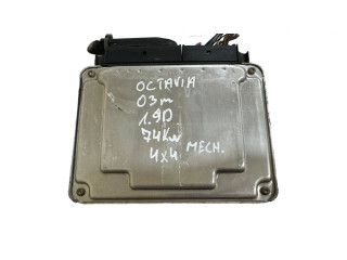 Блок управления двигателя 038906019DL, 1039S00268 Skoda Octavia Mk1 (1U)