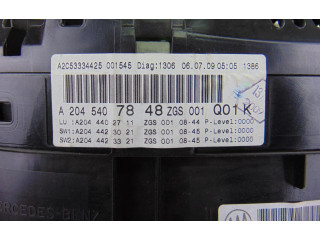 Панель приборов A2045407848   Mercedes-Benz GLK (X204)       
