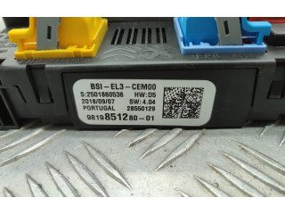 Комплект блоков управления 9819851280, 9663123380 Citroen C3 Aircross