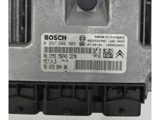 Блок управления двигателя 9663990480, 0261208909   Peugeot 307 CC