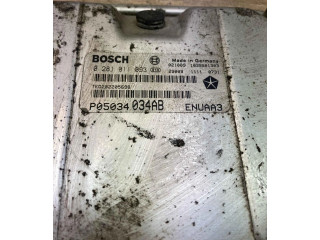 Блок управления двигателя P05034034AB, 0281011093   Chrysler PT Cruiser
