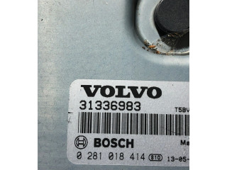 Блок управления двигателя 31336983, 0281018414 Volvo S60