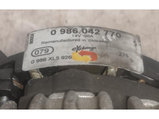 Генератор SLV0986042770   Dacia Logan I      