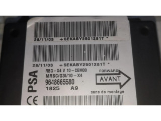 Блок подушек безопасности 9648665580 Citroen C5