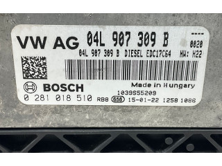 Блок управления двигателем Блок управления 04L907309B   Skoda Octavia Mk3 (5E)