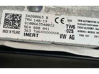 Подушка безопасности для колен 34280863B, 5E4880841 Skoda Octavia Mk4