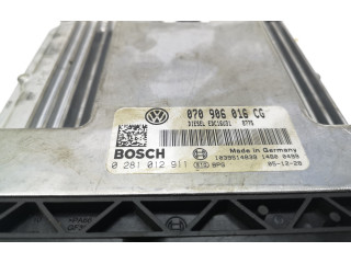 Блок управления двигателя 070906016CG, 0281012911 Volkswagen Transporter - Caravelle T5