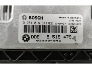 Блок управления двигателя 8518479, 0281018611   BMW X3 F25