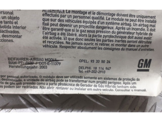 Подушка безопасности водителя 93335024   Opel Meriva A