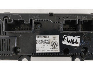 Блок управления климат-контролем 5G0907426K, 0000000   Volkswagen Golf VII