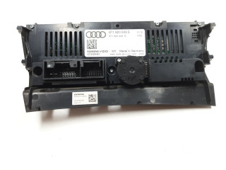 Блок управления климат-контролем 8T1820043S Audi A4 Allroad
