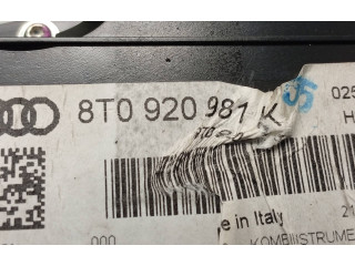 Přístrojová deska Audi A5 8T 8F 2009 8T0920981K