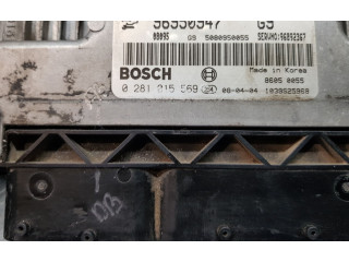 Блок управления двигателя 96950947, 0281015569   Chevrolet Captiva