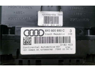 Панель приборов 8X0920930C, 8X0920930C   Audi A1       