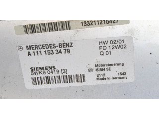 Řídící jednotka A1111533779, 5WK90419 Mercedes-Benz SLK R170 2002