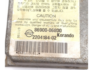 Блок подушек безопасности 8690006800, 220418402 SsangYong Korando