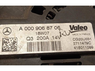 Генератор A0009068706, 2711479C   Mercedes-Benz GLC X253 C253      