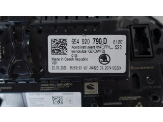 Панель приборов 654920790D LICZNIK VIRTUAL ZEGARY LCD SKODA KAMIQ SCALA Skoda Scala