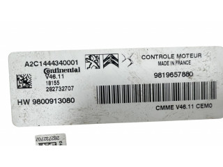 Блок управления двигателя 9819657880, HW9800913080 Citroen C3 Aircross