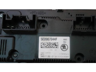 Блок управления климат-контролем 5E0907044F, 5HB01128221 Skoda Octavia Mk3 (5E)